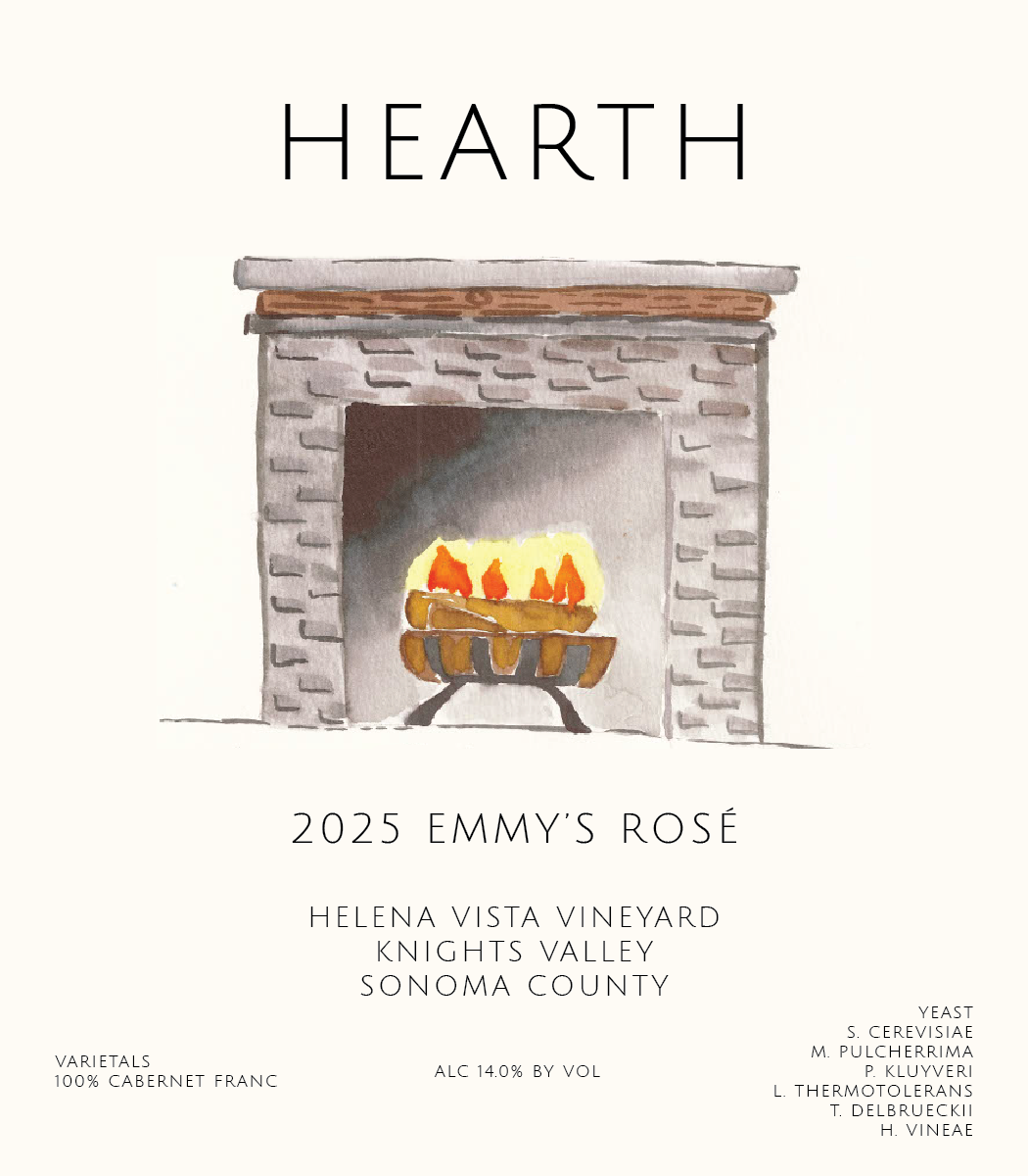 Hearth 2025 Emmy’s Rosé label